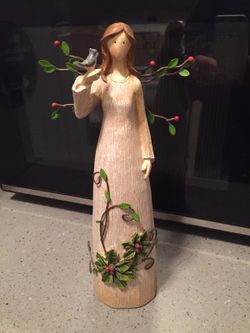 Angel- solid wood decorative