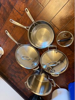 Stainless pans
