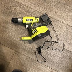 Ryobi Drill 18 V  , Whit Charger And Battery 