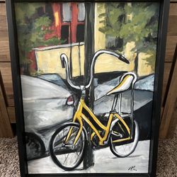 Chuck Radeke Yellow Bike