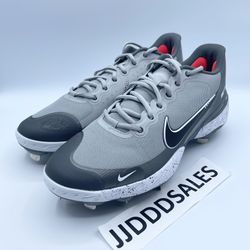 Nike Alpha Huarache Elite 3 Low Baseball Cleats Grey CK0746-011 Men’s Sizes