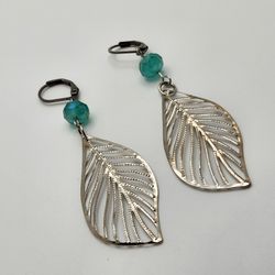 Leaf Statement Earrings 