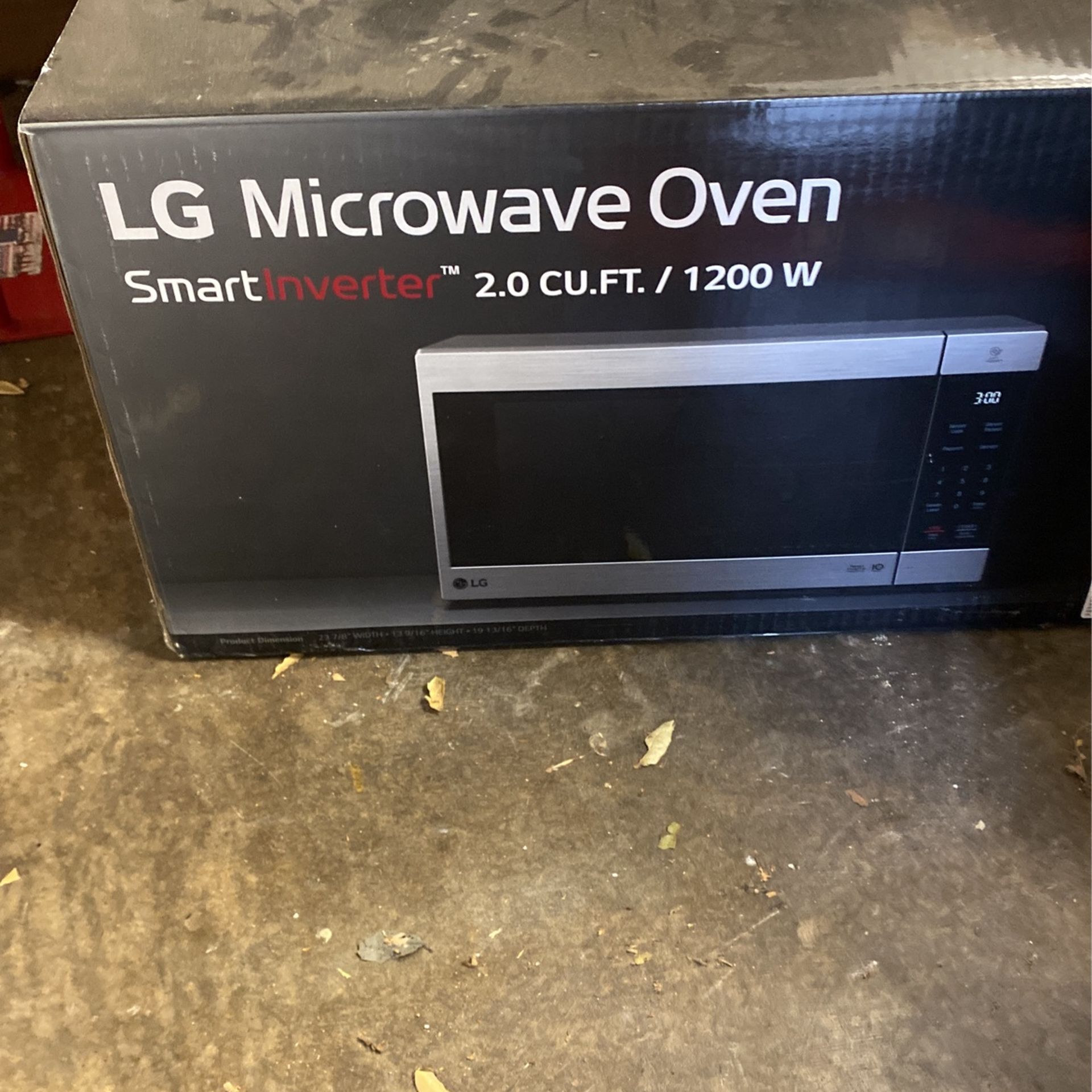 LG Smart Microwave 