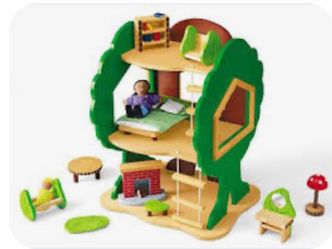 Lakeshore Wooden Treehouse Dollhouse