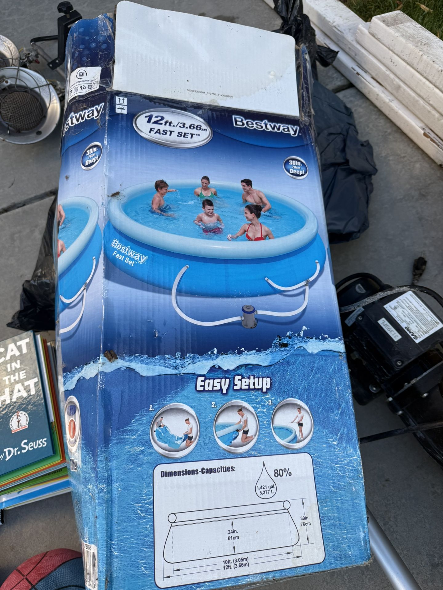 Pool Above Ground, Pump, Filter, Kit