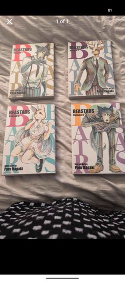 Beastars Manga Volumes 1 through 4