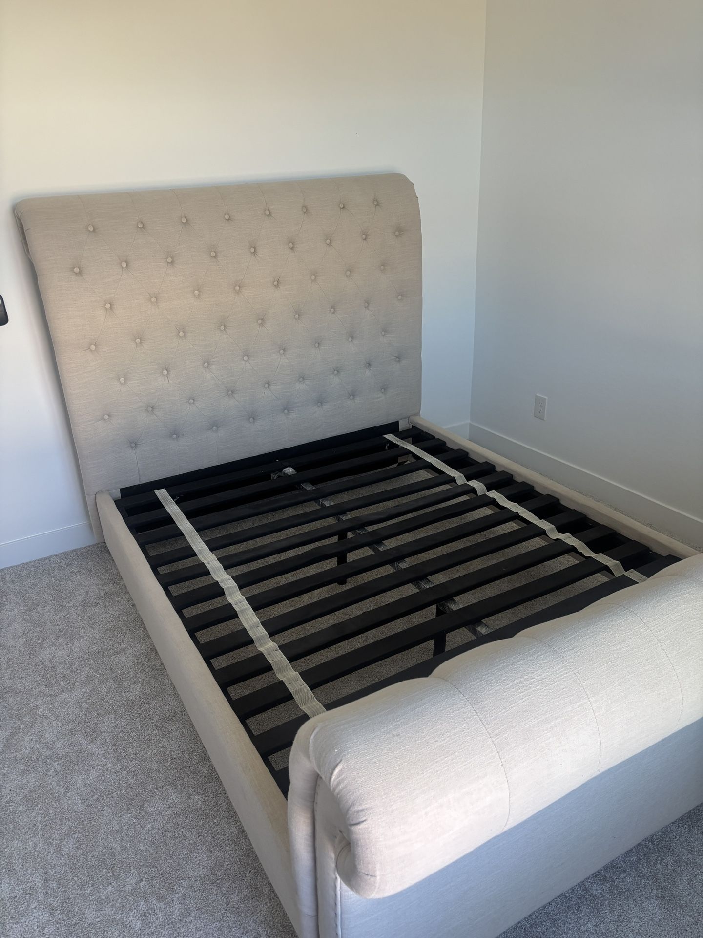 Queen Bed Frame & Headboard