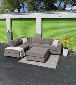 Sectional Couch Sofa - Costco Penelope - Gray