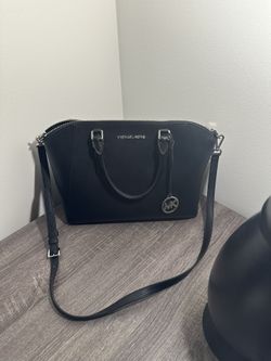 Micheal Kors Large Black Square Purse