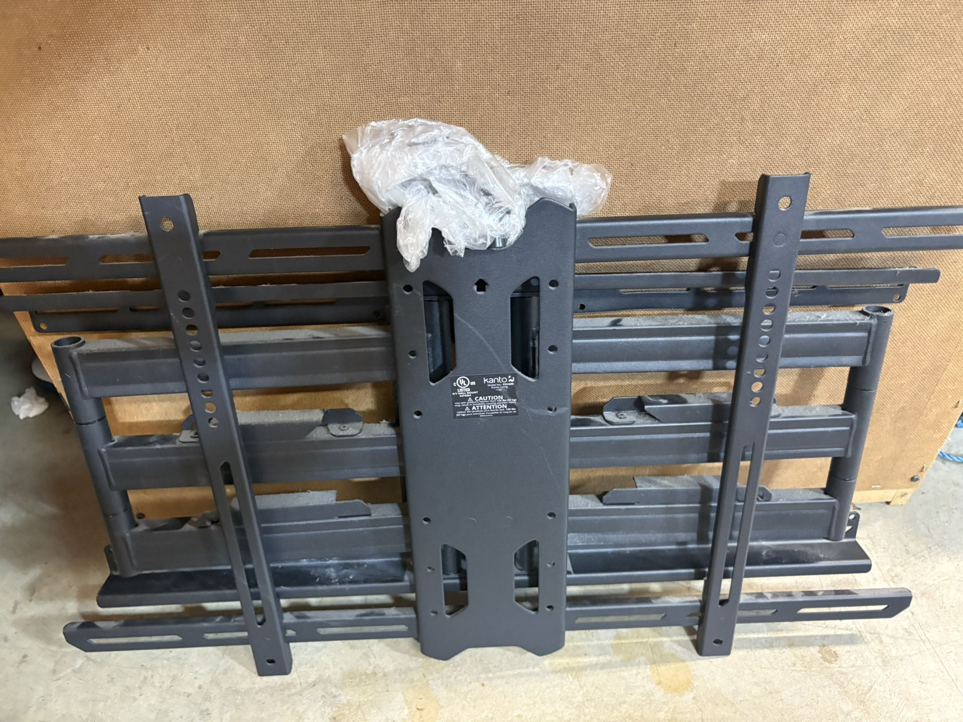 Kanto PDX680 Full Motion Articulating TV Wall Mount for 39-inch to 80-inch TVs Weighing up to 125 Pounds