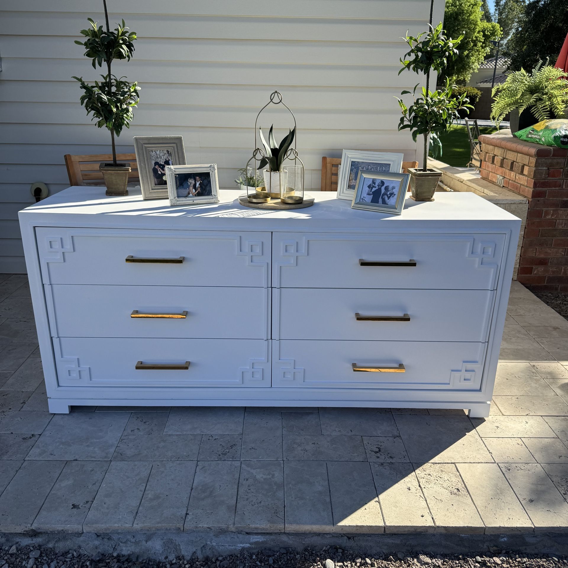 Modern Contemporary (6) Drawer Dresser from Z Galleriei
