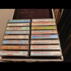 Chalino Sanchez Cassettes Originales $1,000