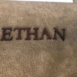 Wooden “Ethan” Or “Nate” Letters