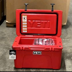 YETI Tundra 45 Cooler Red - HOT - NEW LOW SHIPPING