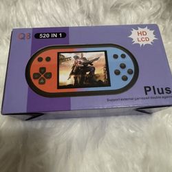 Handheld 520 in 1 Game Player Portable Retro Game Console Mini Video Console for Kids 