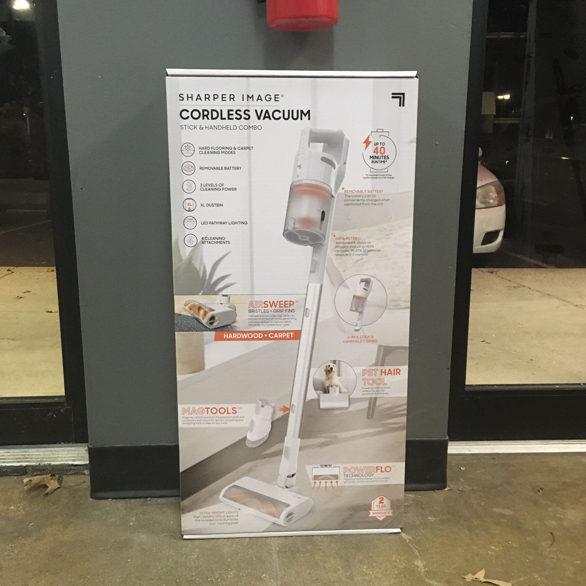 Sharper Cordless Vaccum