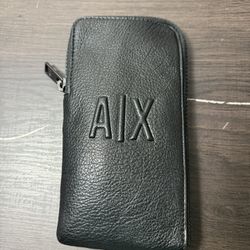 Phone Holster Black Leather A | X