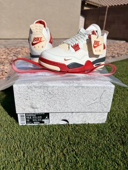 Nike Air Bike Jordan 4 Retro OG Nigel Sylvester Brick After Brick NEW/RECEIPT SIZE: 10.5 NO HAGGLING FIRM $450 ONLY!