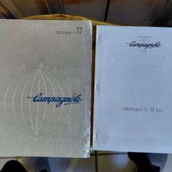 Campagnola Catalog n 17 (Bicycle Parts) + photocopy of Catalog n 18, $45 for both