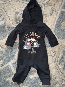 HURLEY Infant Boy Outfit Romper NEW 3 months
