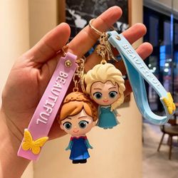 Frozen Keychains, Elsa & Anna, Olaf 