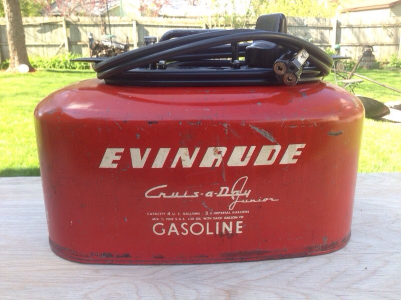 Evinrude cruise – a – day Junior 4 gallon tank
