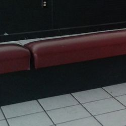 Red Bench Seating