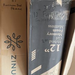 New Full Size Set, Mattress + Bed Frame