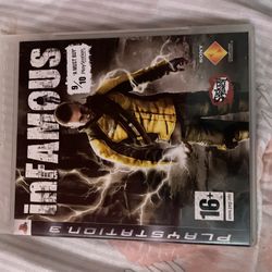 Infamous ps3 game with cd
