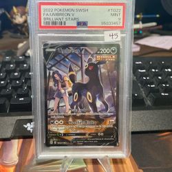 Pokémon Umbreon V TG22 PSA 9 