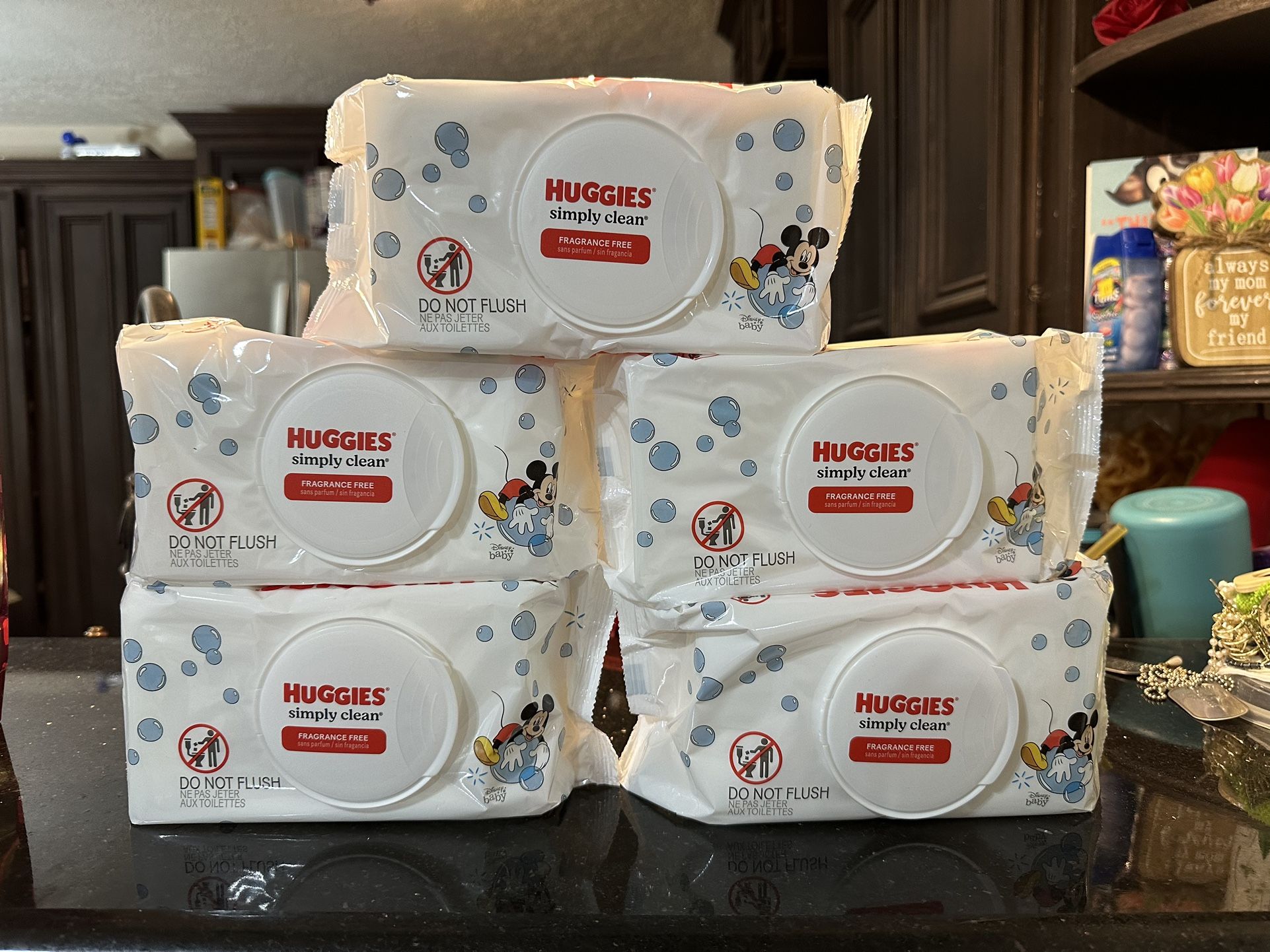 BABY WIPES HUGGIES 5 For $10 SPECIAL 