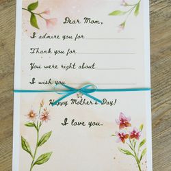 Mother’s Day Card for Your Personal Message