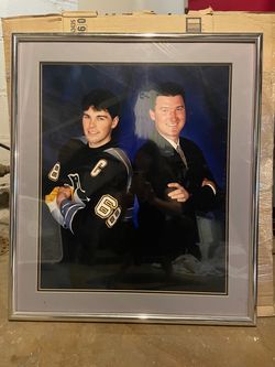 Large photo of Lemieuw and Jagr
