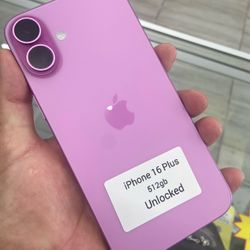 Pink 16 & 16 Plus Unlocked. Cash Or $50 Down W Approval 