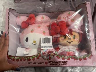 My Melody And Strawberry Shortcake Plush