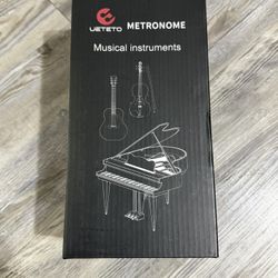Ueteto Mechanical Metronome Black/Loud Sound Piano Drum Violin Guitar