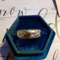Estate White Gold Band