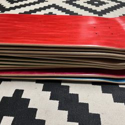 Skateboard Decks, Trucks, Bearings, And More!