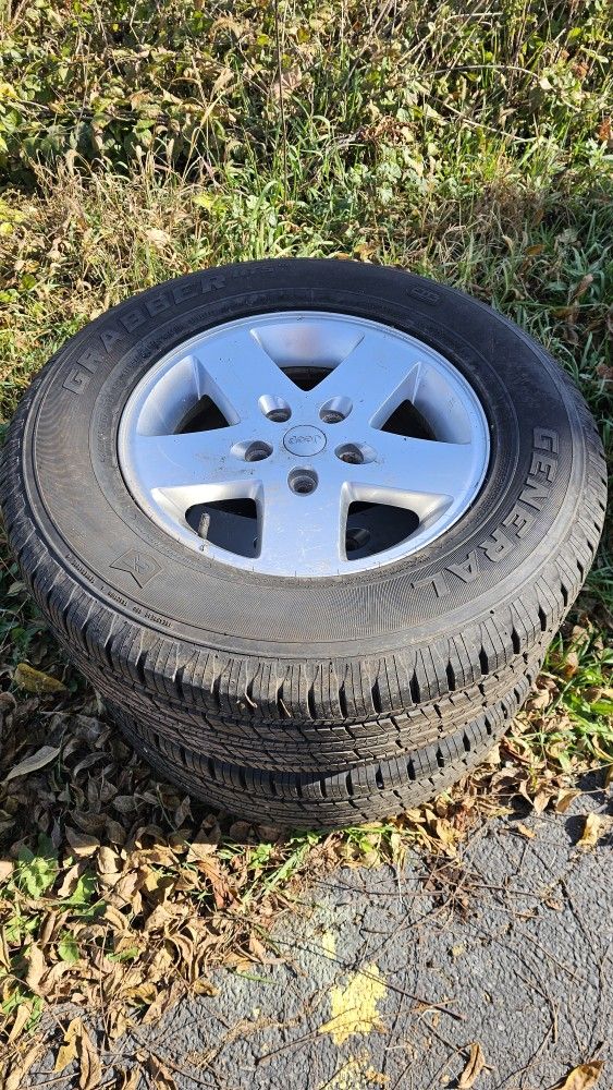 Jeep Wheels With Growler Tires