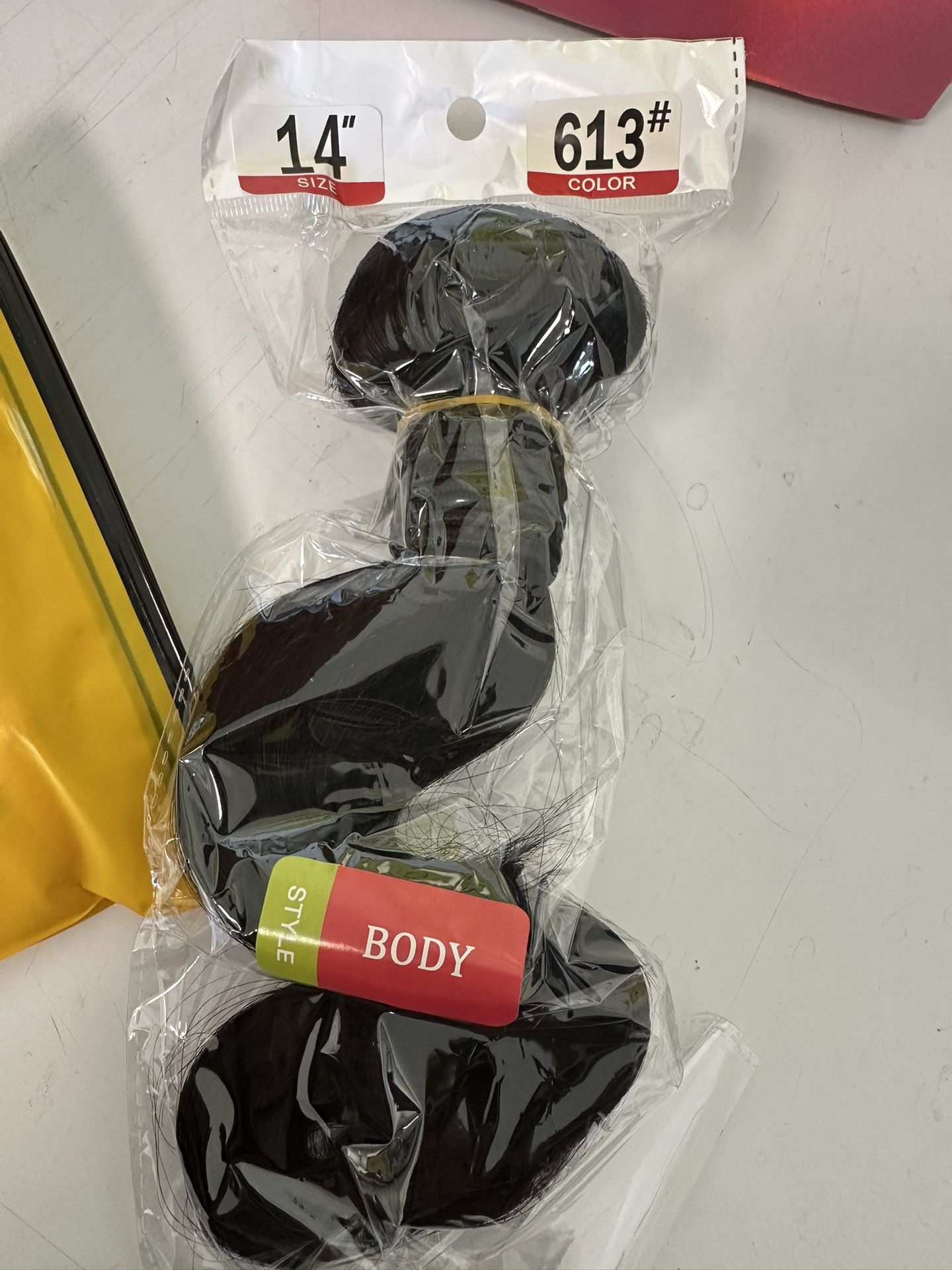 14” Burnette, Wavy Human Hair Extensions 