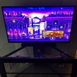 TV Stand And TV 40 In 