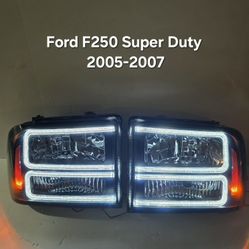 Ford F250 Super Duty 2005-2007 Headlights 