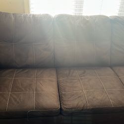 Brown Sectional Sofa 