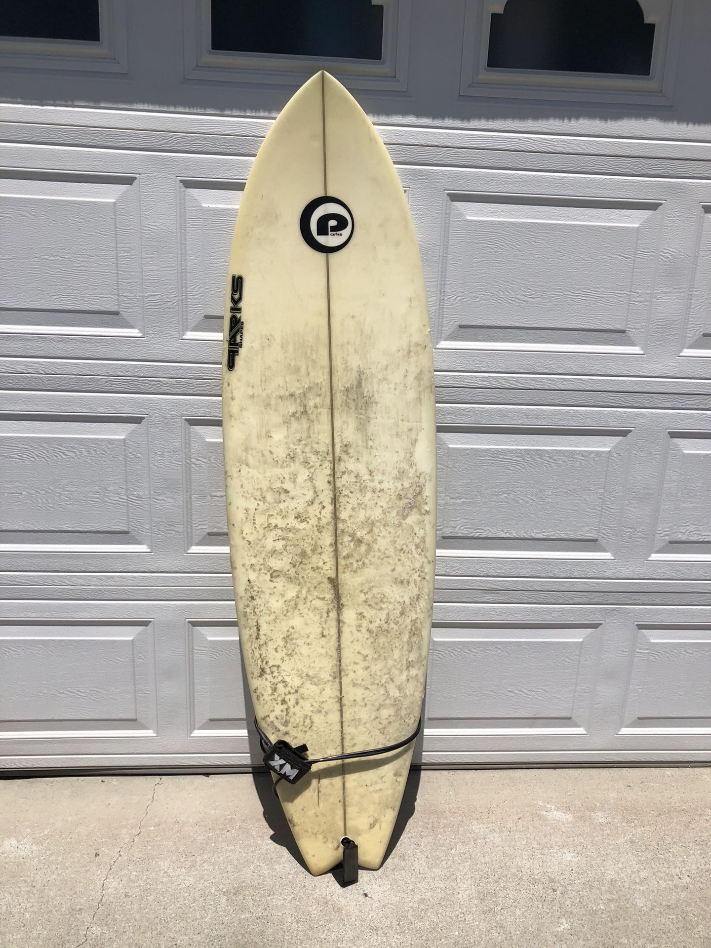 PARKS SHAPES Surfboard 6’ X 19.5” Tri-Fin