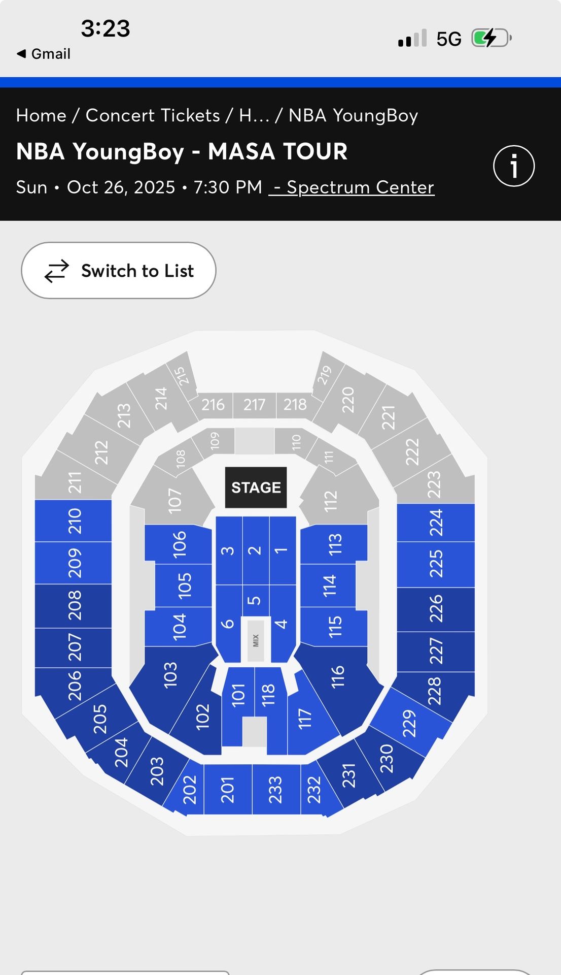 NBA Youngboy Pre Sale Tickets 10/26 Hornets Stadium