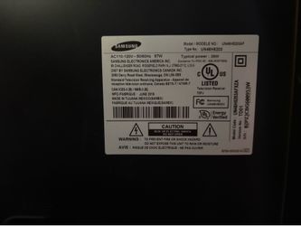 Samsung flat screen tv
