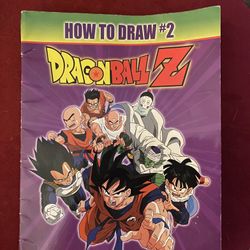 Scholastic How to Draw #2 Dragon Ball Z Book