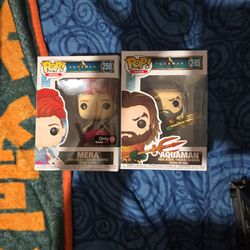 Aquaman And MERA FUNKO POP