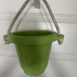 Vintage Green Heavy Duty Sand Bucket