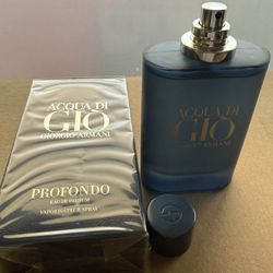 Giorgio Armani Acqua Do Gio Profundo 4.2oz EDP Men’s Cologne 
